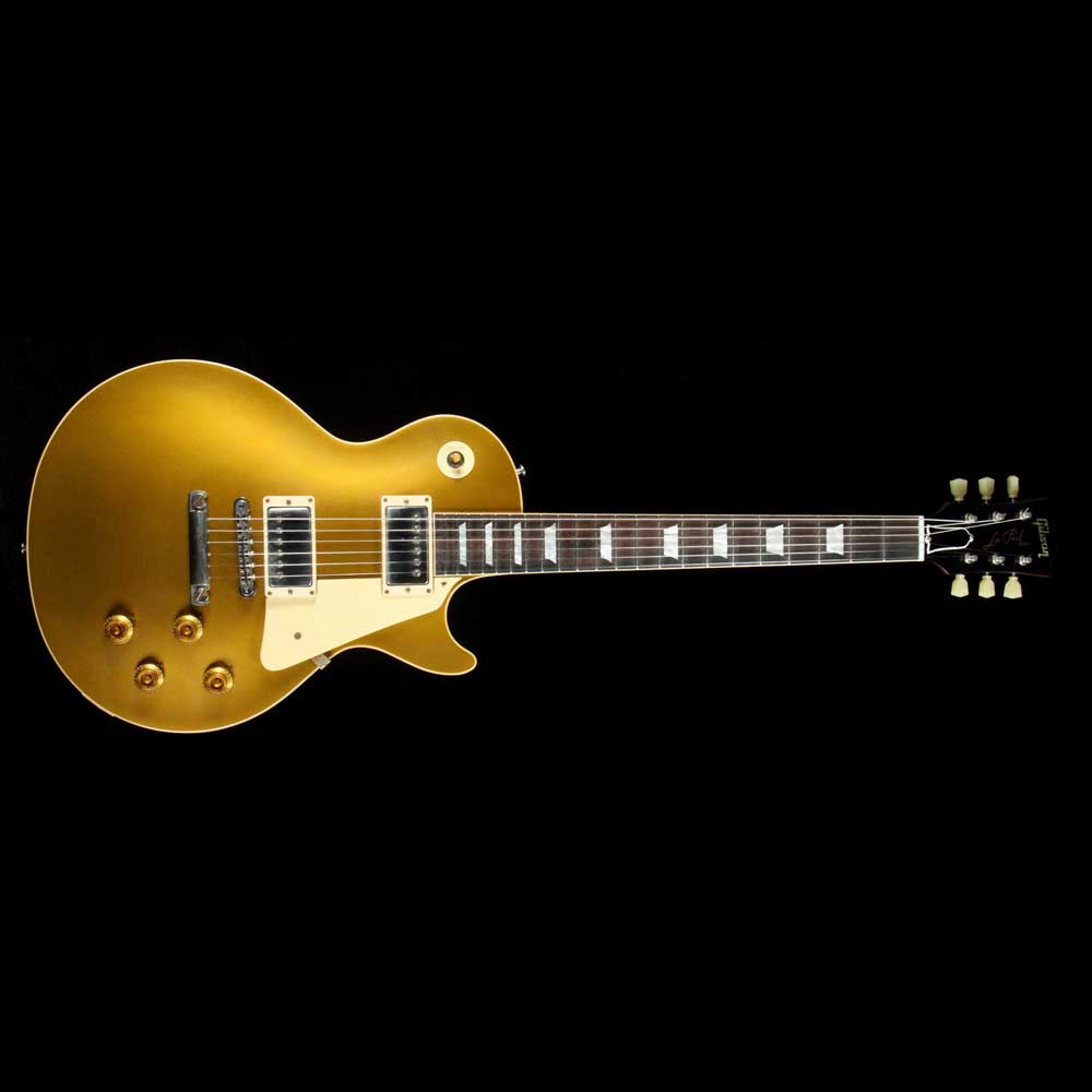 Gibson Custom Shop 1957 Les Paul Reissue Double Gold Top Brazilian Rosewood Fingerboard — 2