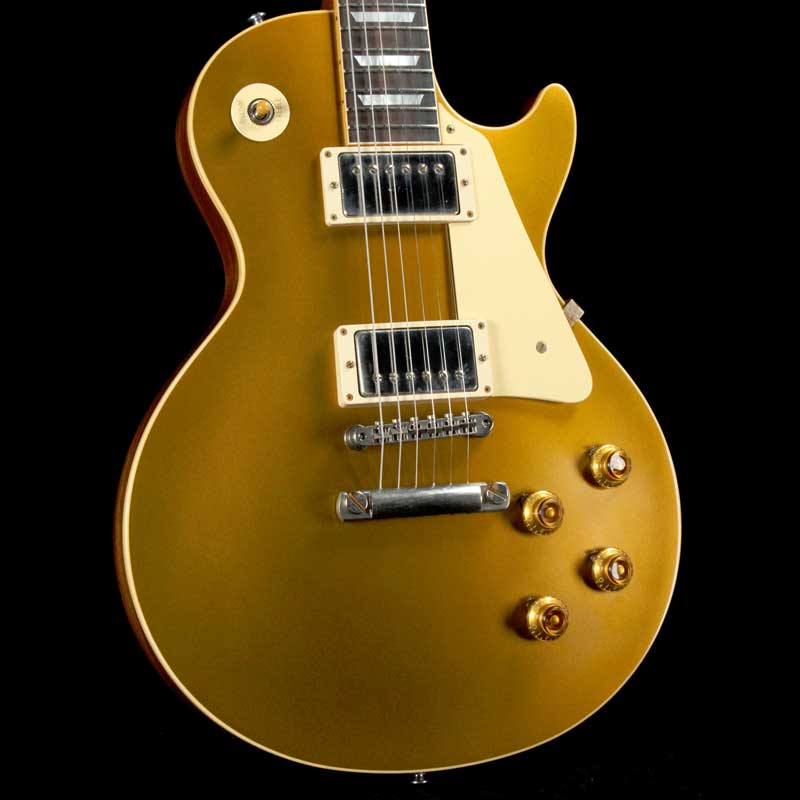 Gibson Custom Shop 1957 Les Paul Reissue Double Gold Top Brazilian Rosewood Fingerboard — 1