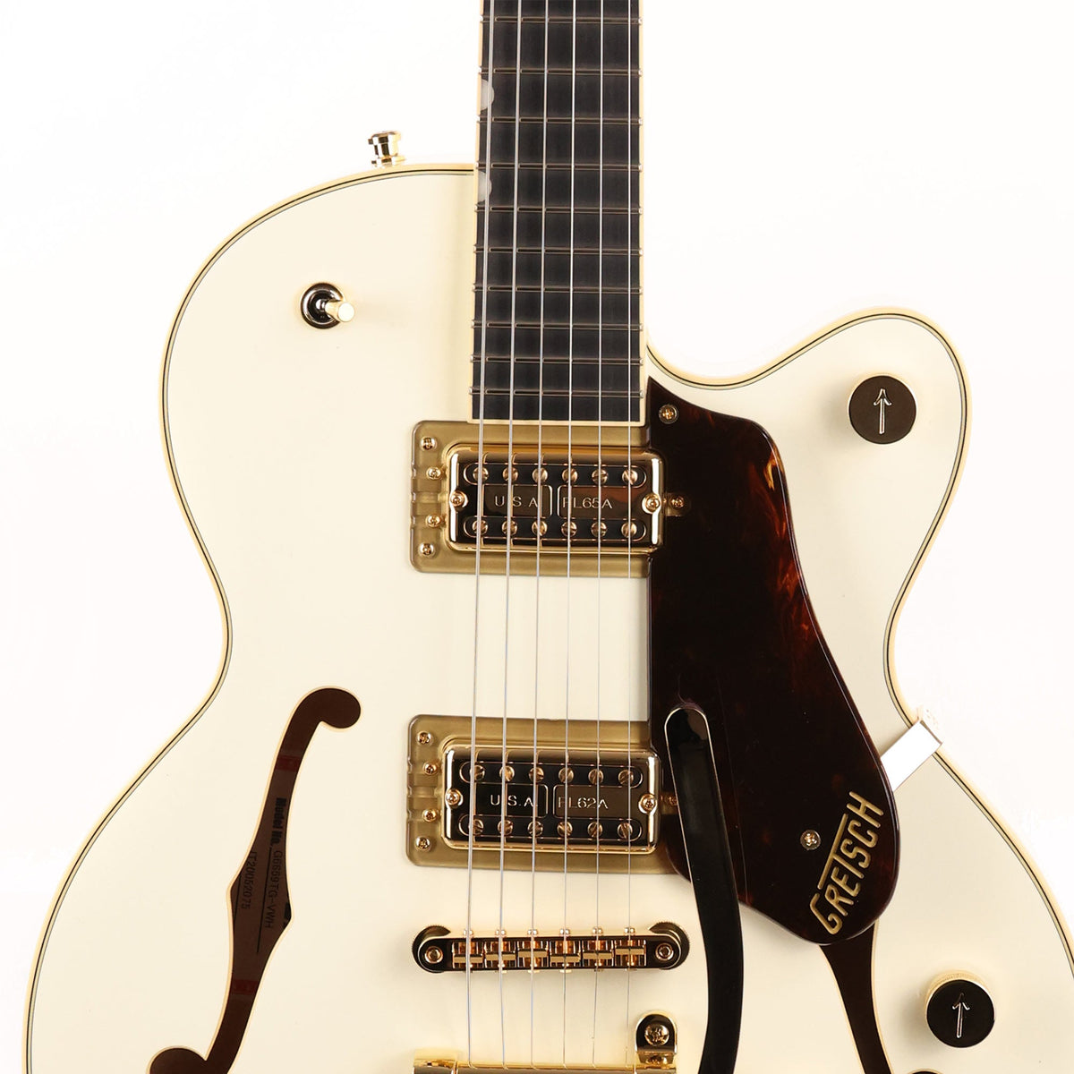 Gretsch G6659TG Players Edition Broadkaster Jr. Center Block Vintage White 2021 — 6