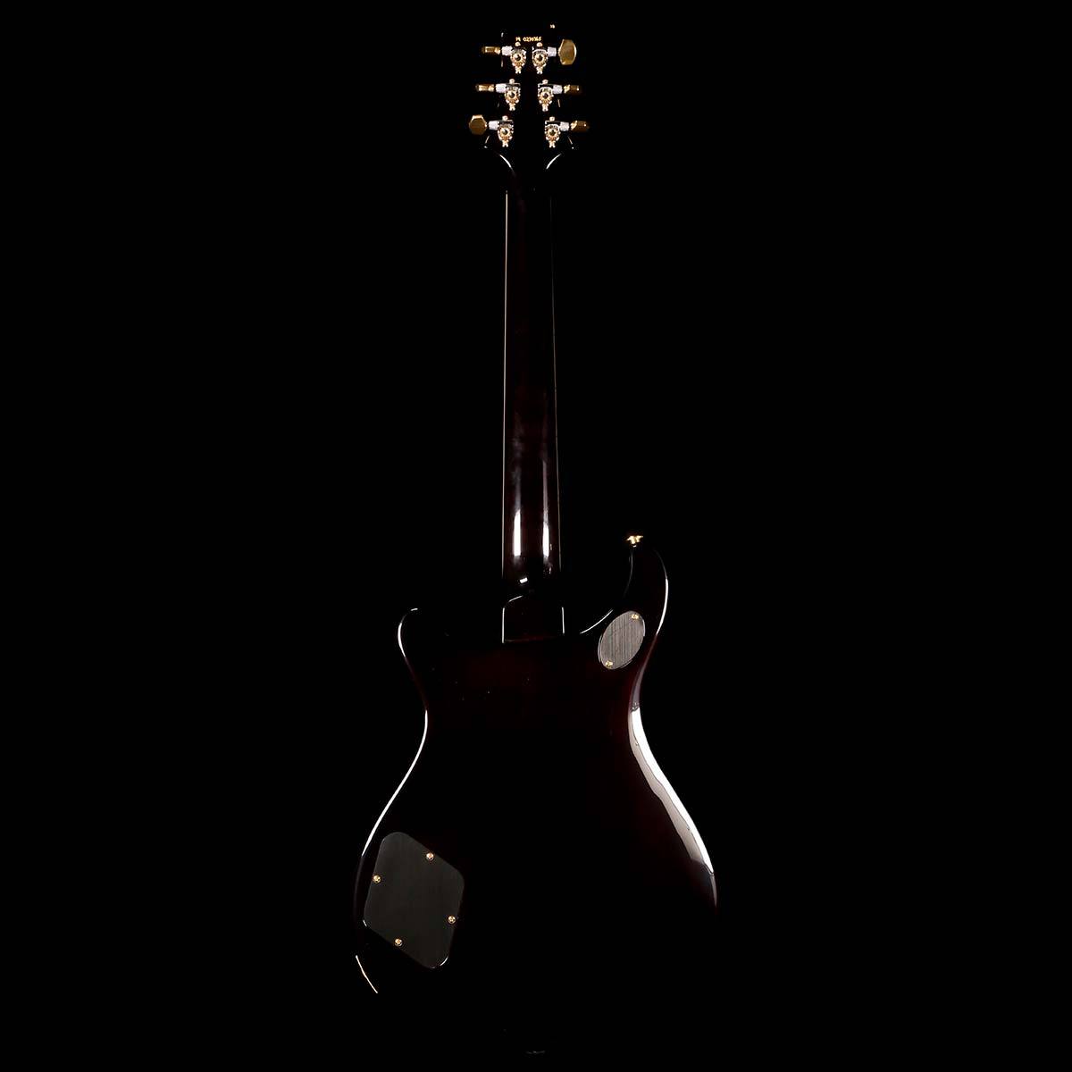 PRS McCarty 594 Semi-Hollow Limited Black Gold Wrap Burst 10 Top — 3