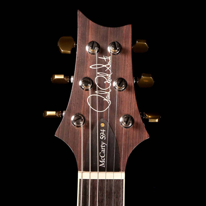 PRS McCarty 594 Semi-Hollow Limited Black Gold Wrap Burst 10 Top
