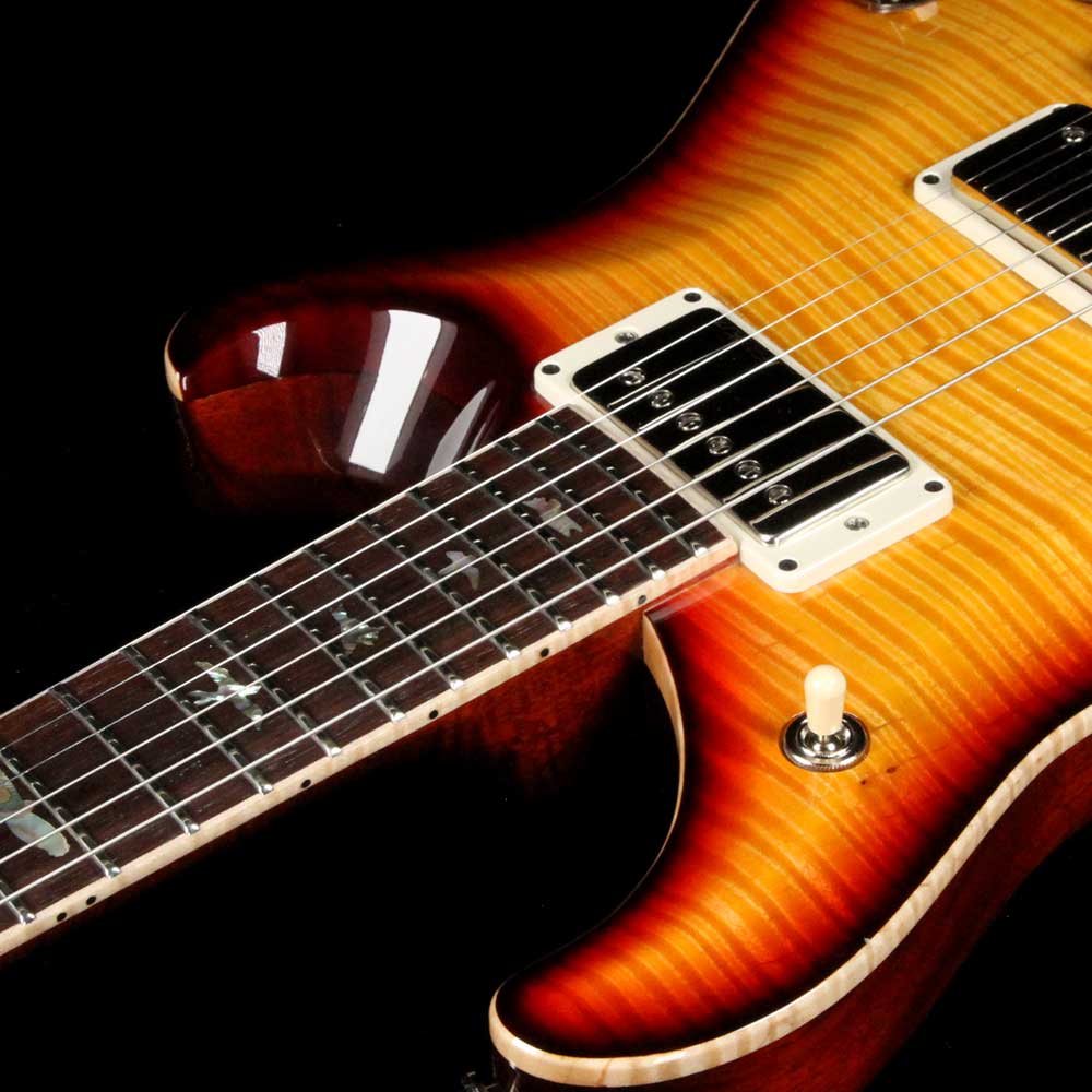 PRS Private Stock McCarty 594 Graveyard Limited Edition Honey Gold Dark Cherry Smoked Burst — 9