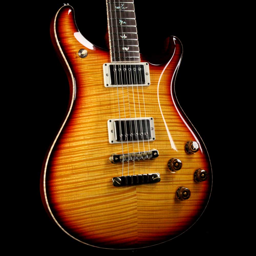 PRS Private Stock McCarty 594 Graveyard Limited Edition Honey Gold Dark Cherry Smoked Burst — 1