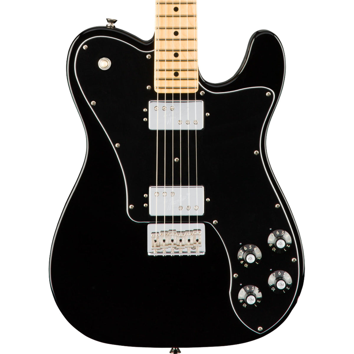 Fender American Pro Telecaster Deluxe Shawbucker Black — 1