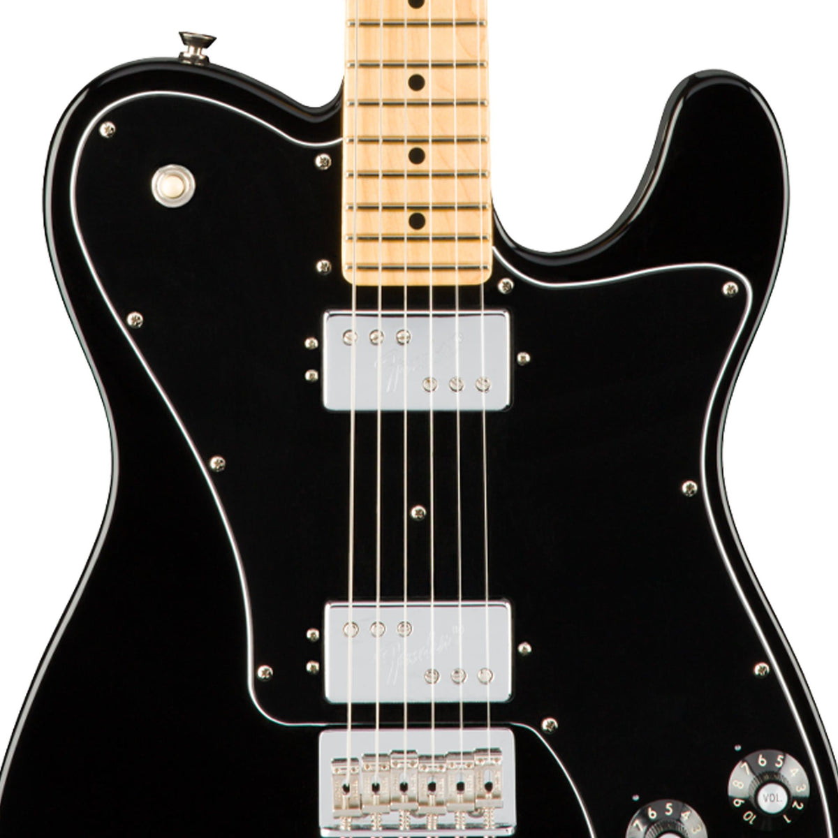Fender American Pro Telecaster Deluxe Shawbucker Black — 5