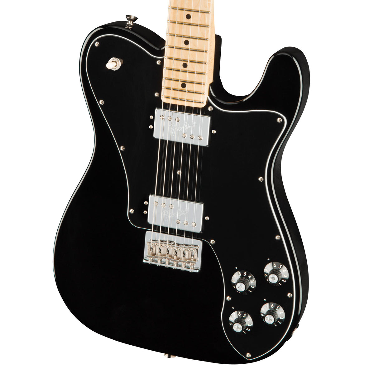 Fender American Pro Telecaster Deluxe Shawbucker Black — 6