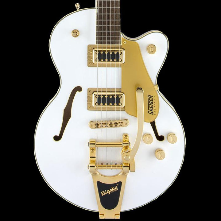 Gretsch G5655TG Limited Edition Electromatic Center Block Jr. Snow Crest White