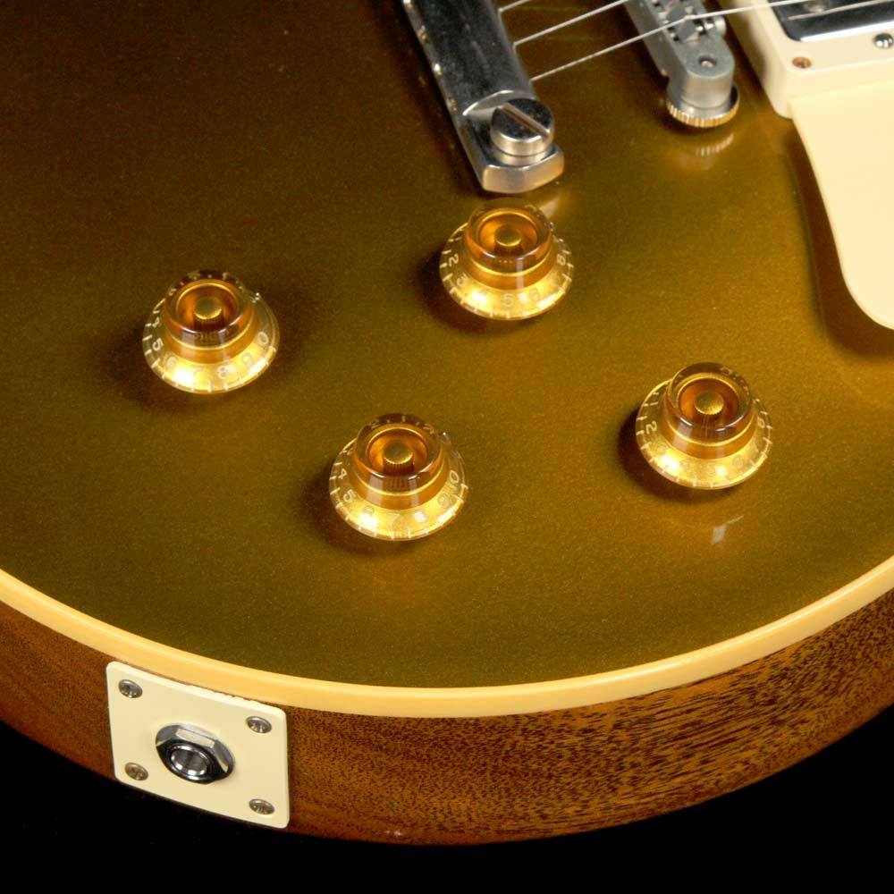 Gibson Custom Shop 1957 Les Paul Reissue Double Gold Top Brazilian Rosewood Fingerboard — 7