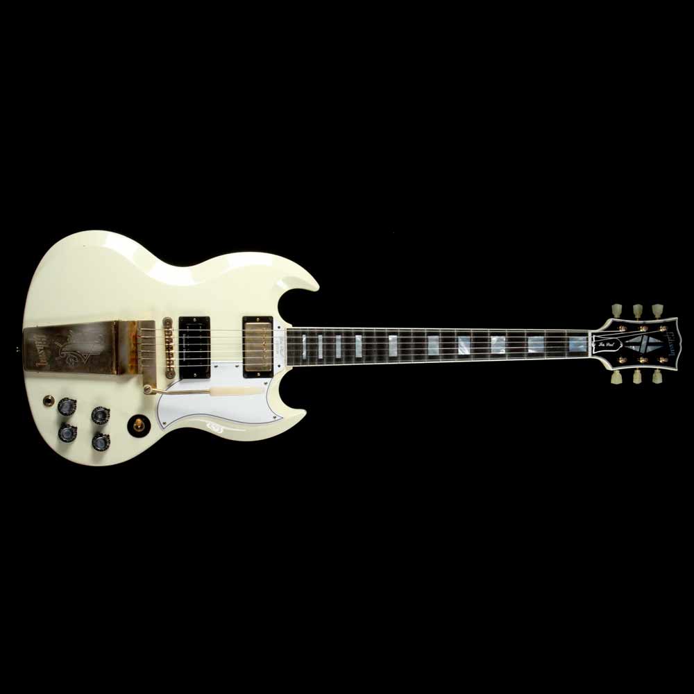 Gibson Custom Shop SG Custom Aged White — 2