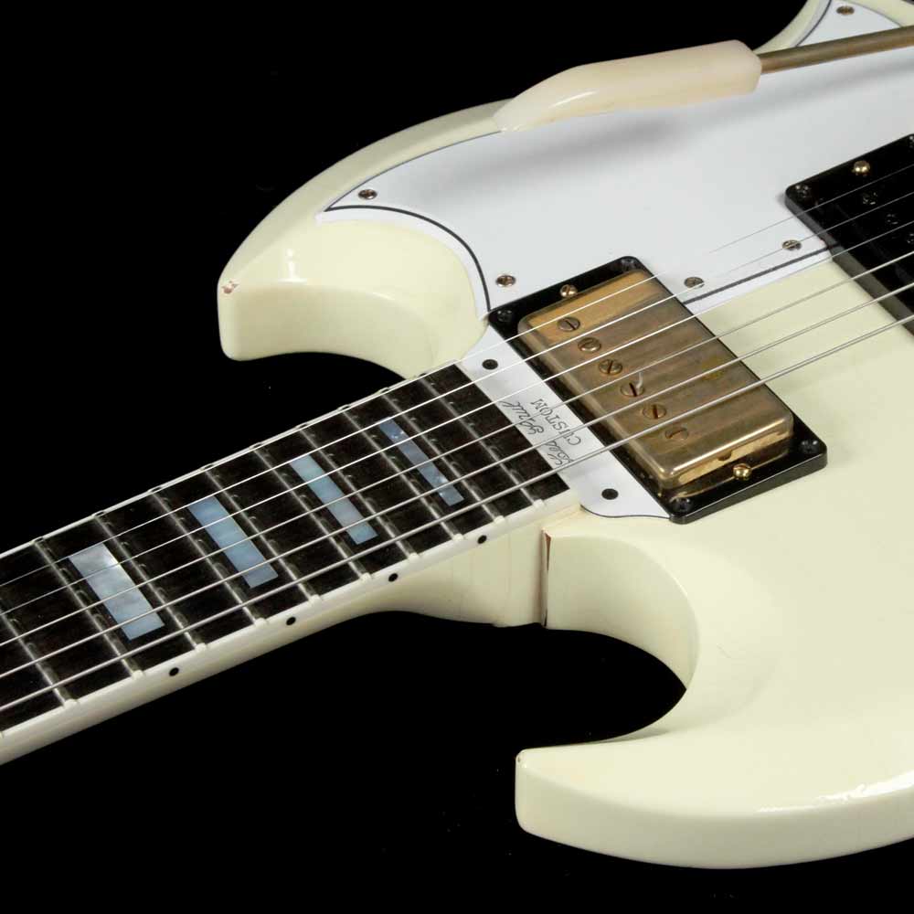 Gibson Custom Shop SG Custom Aged White — 7