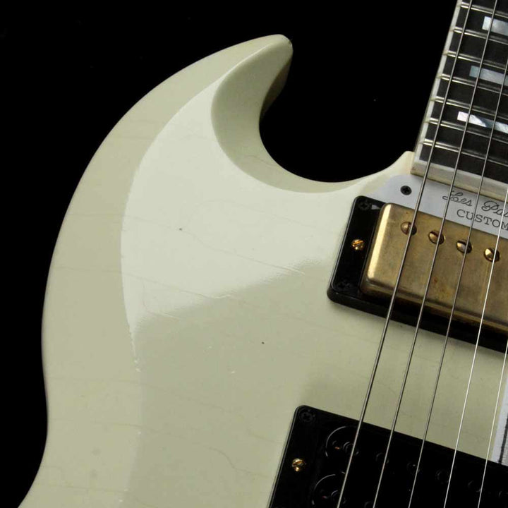 Gibson Custom Shop SG Custom Aged White