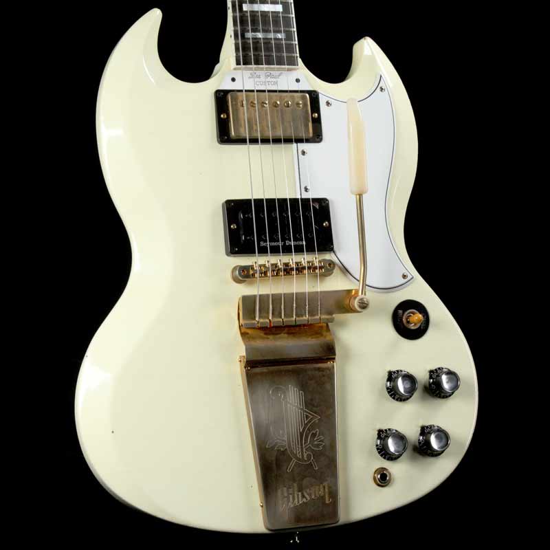 Gibson Custom Shop SG Custom Aged White — 1
