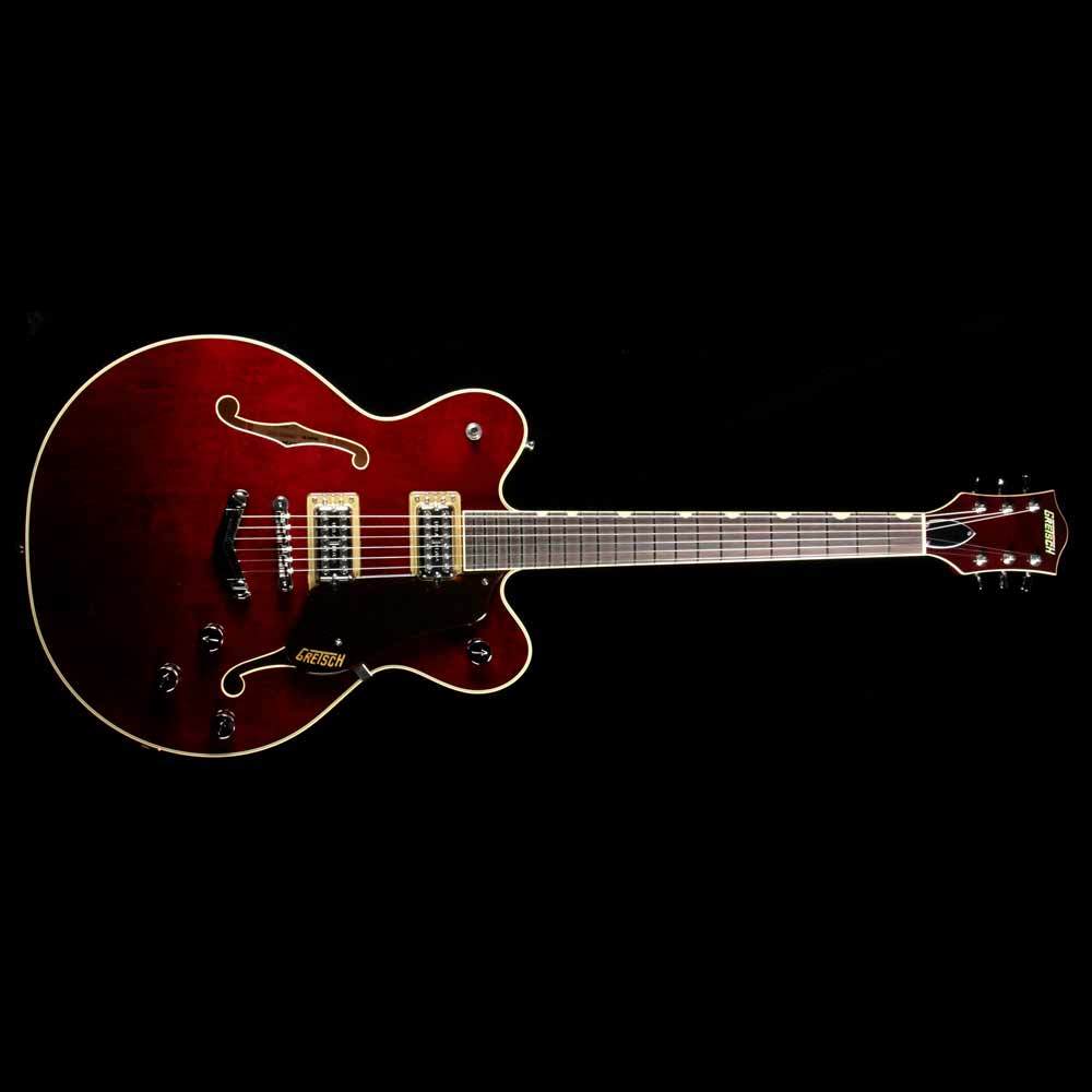 Gretsch G6609-DCH Players Edition Broadkaster with Stoptail Dark Cherry Stain — 2