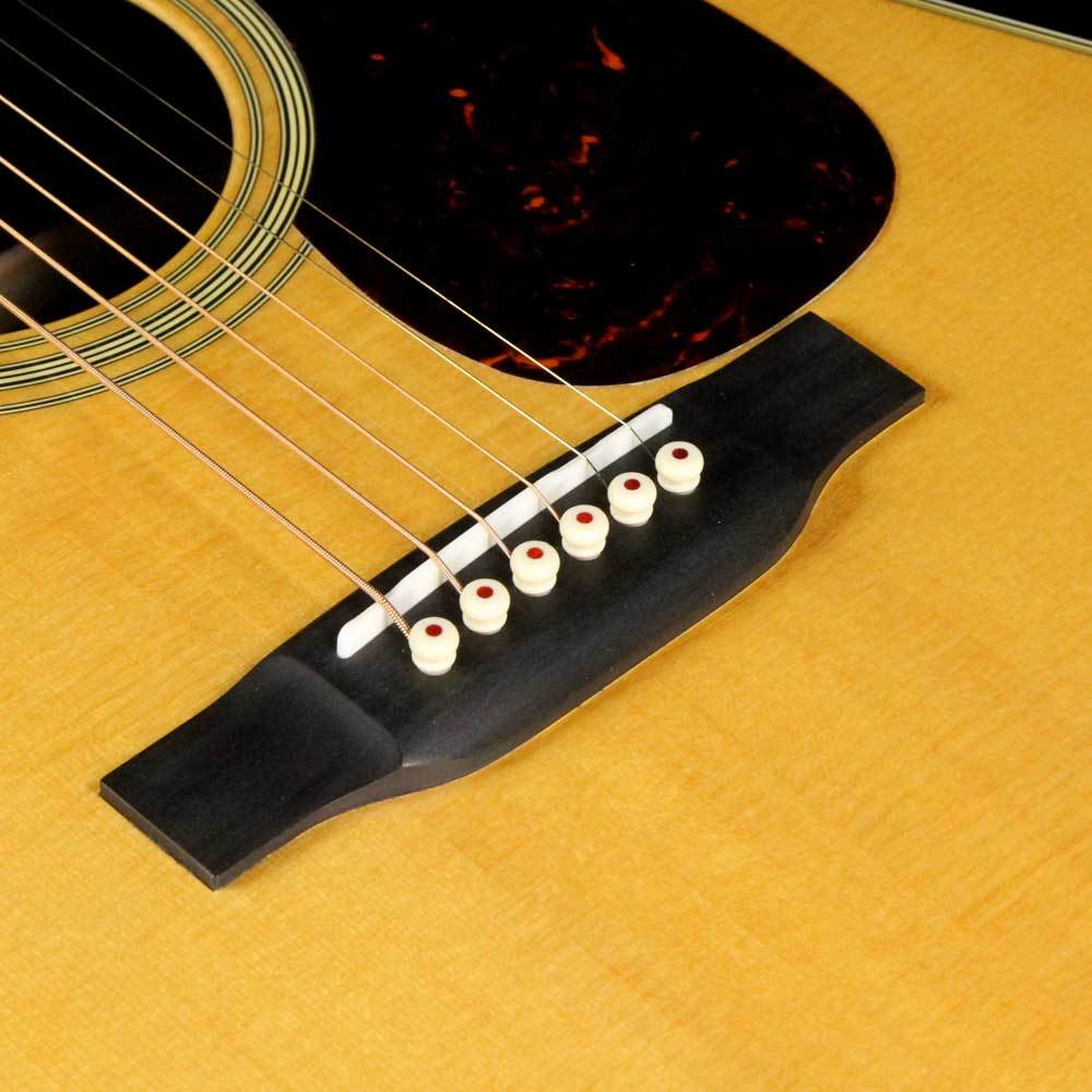 Martin D-28 Bigsby Dreadnought Acoustic Guitar Natural — 6