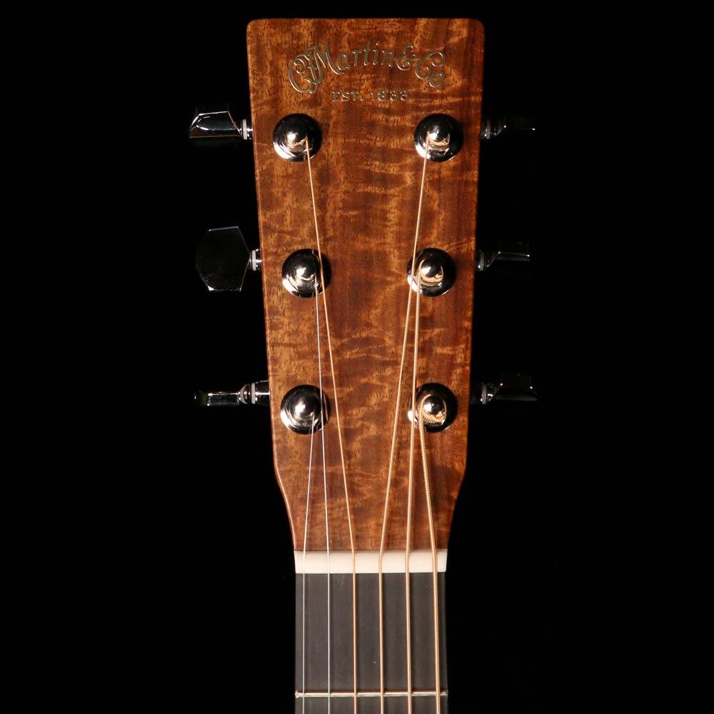 Martin DE Black Walnut Dreadnought Acoustic-Electric Left-Handed Ambertone — 4