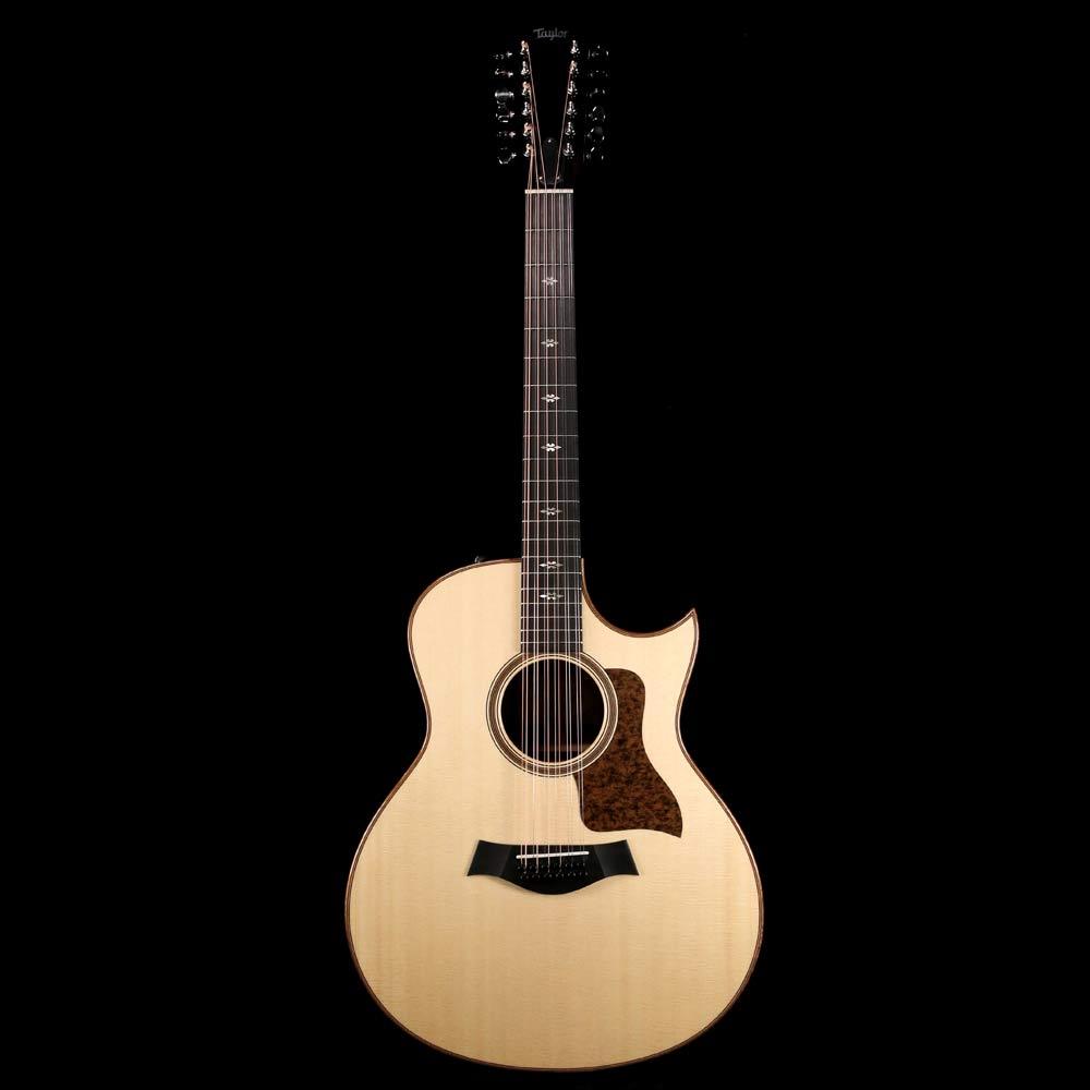 Taylor 756ce Grand Symphony 12-String Acoustic Guitar Natural — 2