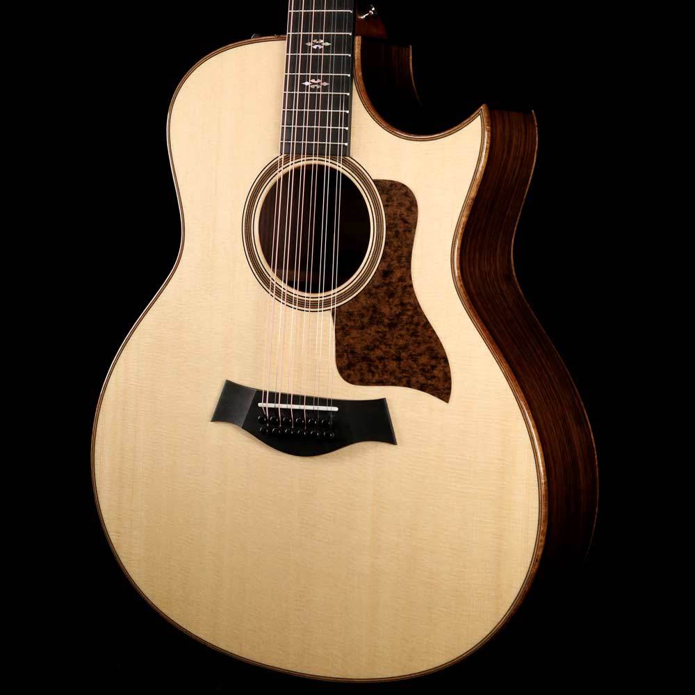 Taylor 756ce Grand Symphony 12-String Acoustic Guitar Natural — 7