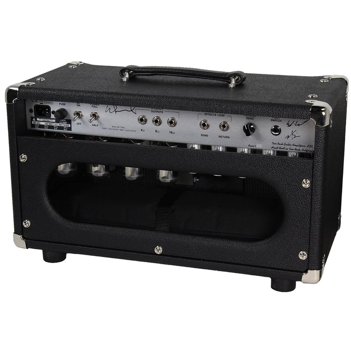 Two Rock Bloomfield Drive 100/50 Watt Amplifier Head Black — 2