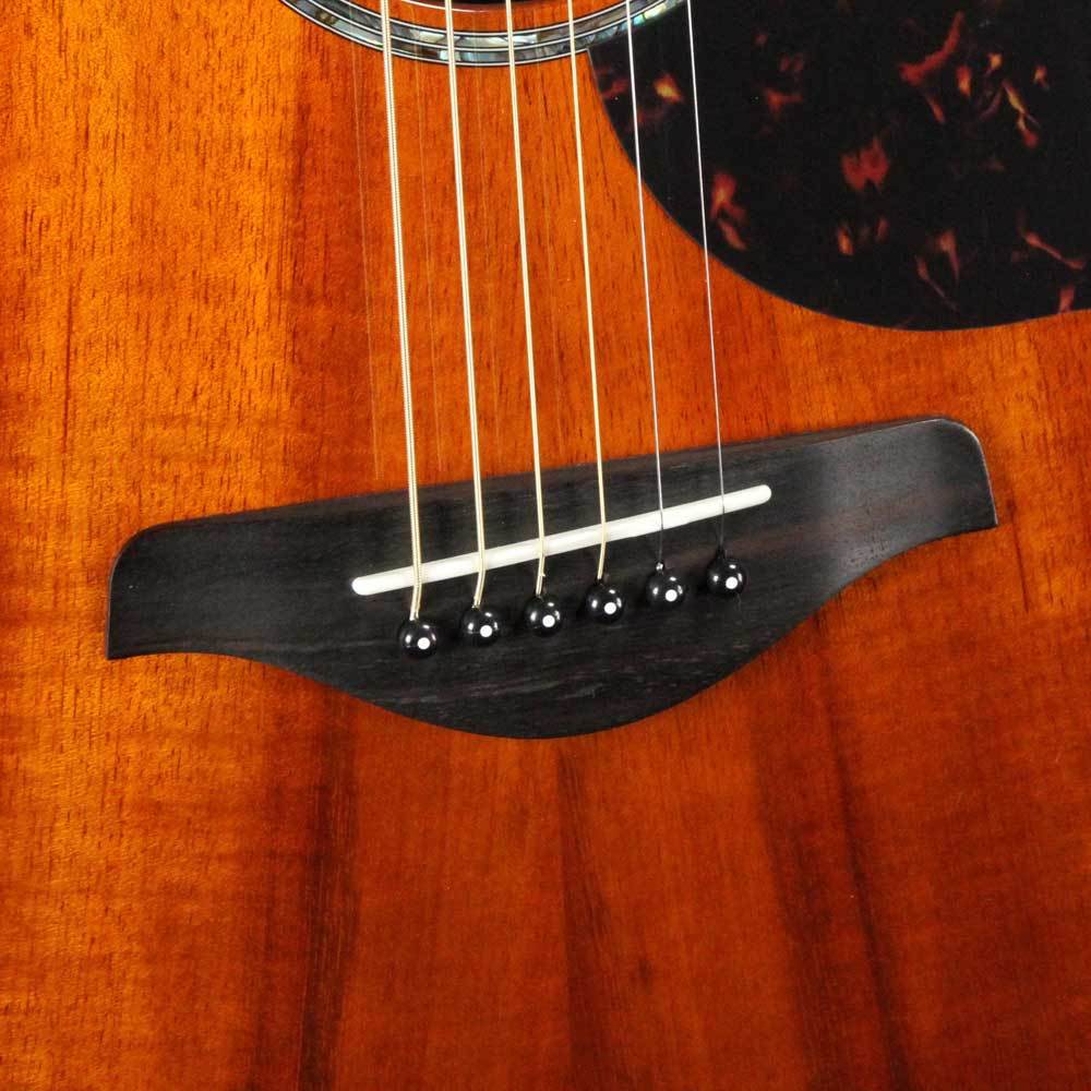 Yamaha AC4KII Limited Solid Koa Acoustic-Electric Natural — 6