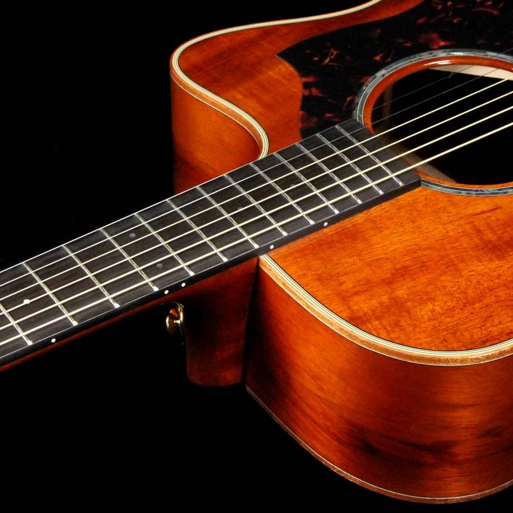 Yamaha AC4KII Limited Solid Koa Acoustic-Electric Natural — 8