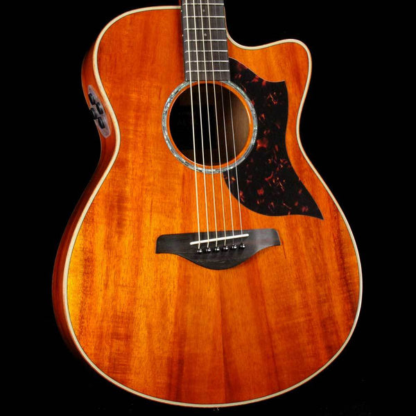 Yamaha AC4KII Limited Solid Koa Acoustic-Electric Natural