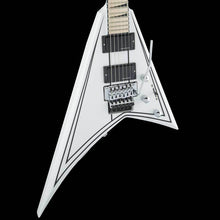 Jackson X Series Rhoads RRX24M Snow White with Black Pinstripes