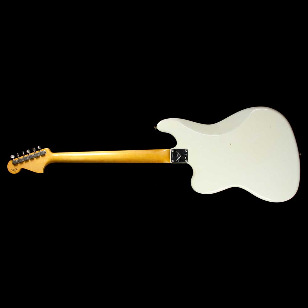 Fender Custom Shop Bass VI Journeyman Relic Aged Olympic White — 3