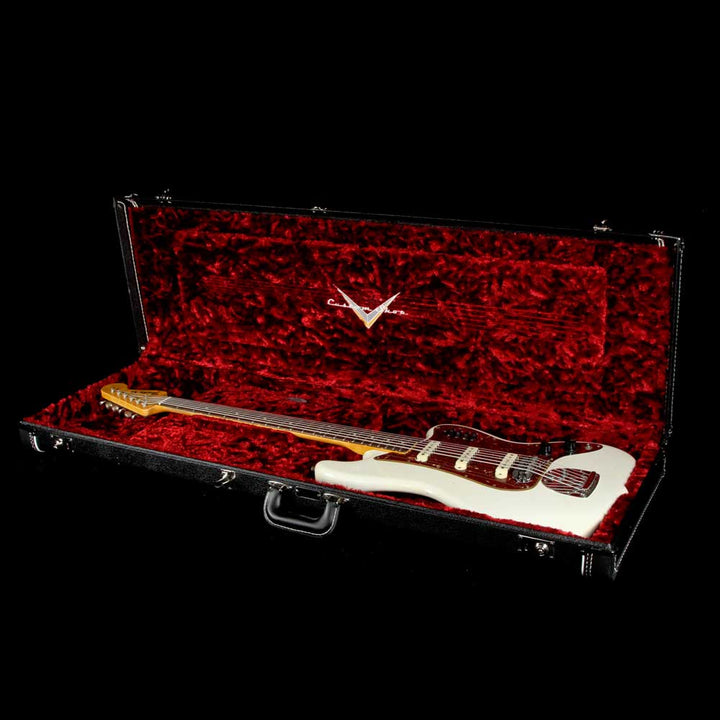 Fender Custom Shop Bass VI Journeyman Relic Aged Olympic White