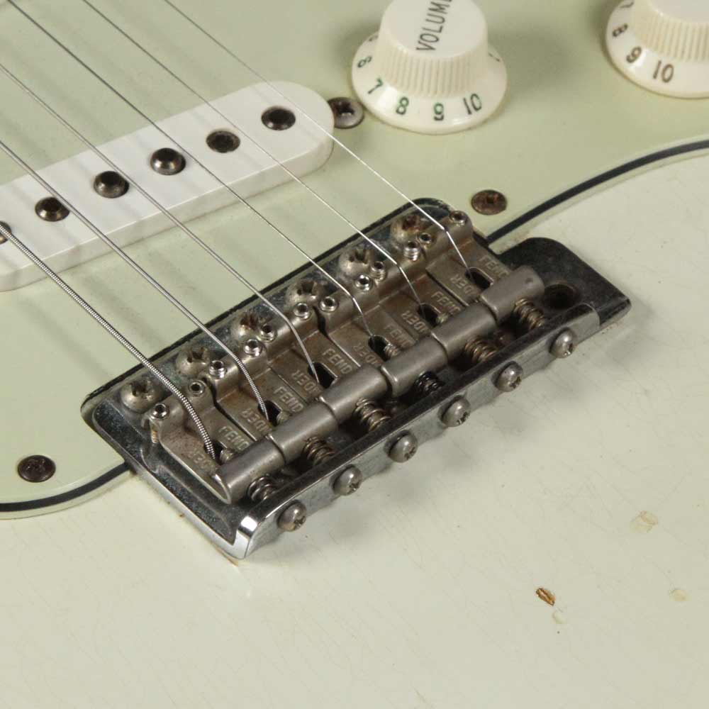Fender Custom Shop '60 Stratocaster Relic Olympic White 2000 — 6
