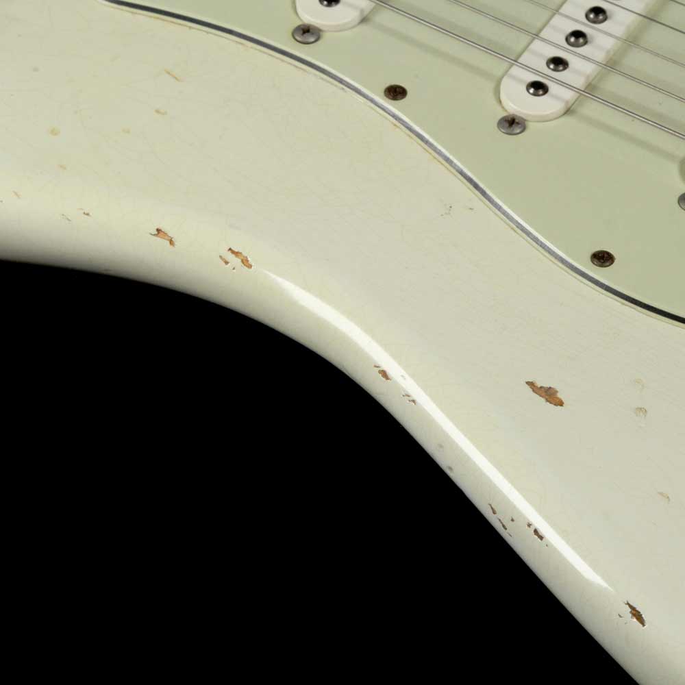 Fender Custom Shop '60 Stratocaster Relic Olympic White 2000 — 7