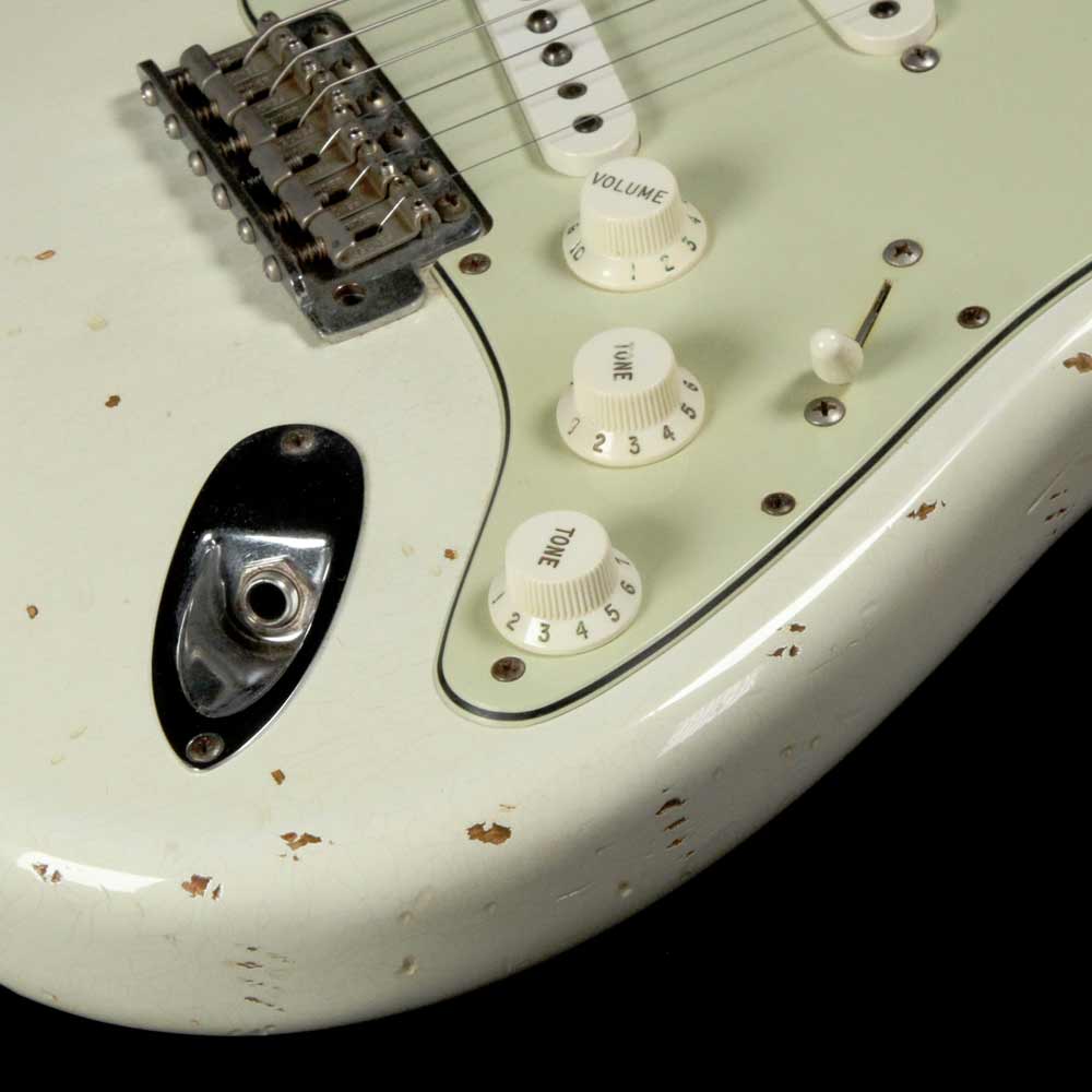 Fender Custom Shop '60 Stratocaster Relic Olympic White 2000 — 9