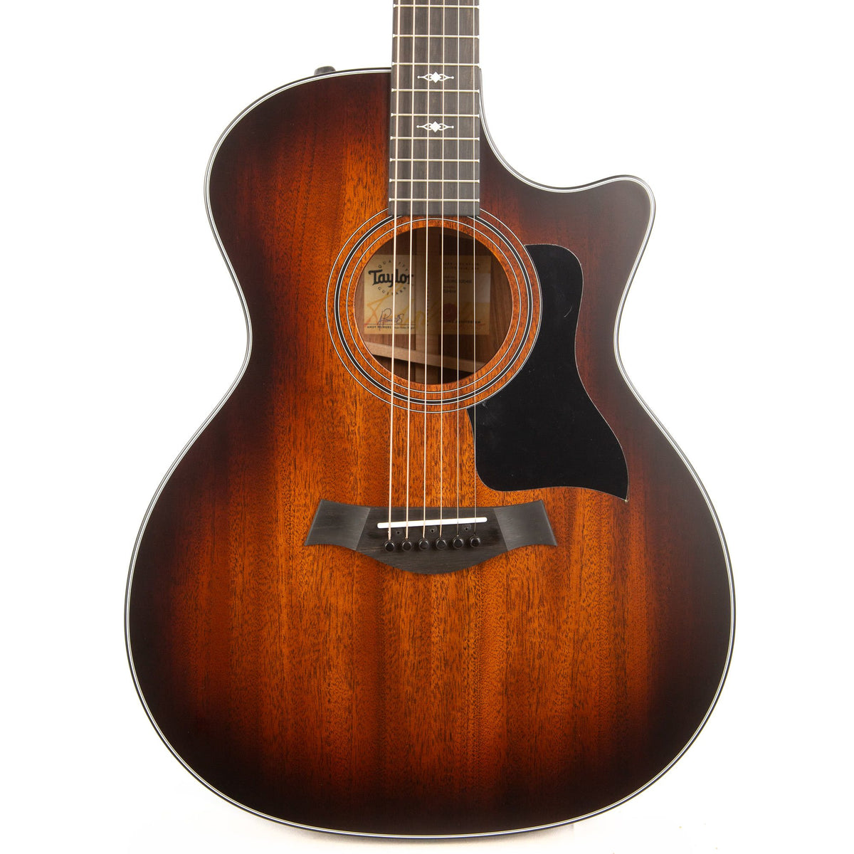 Taylor 324ce V-Class Grand Auditorium Acoustic Shaded Edgeburst — 1