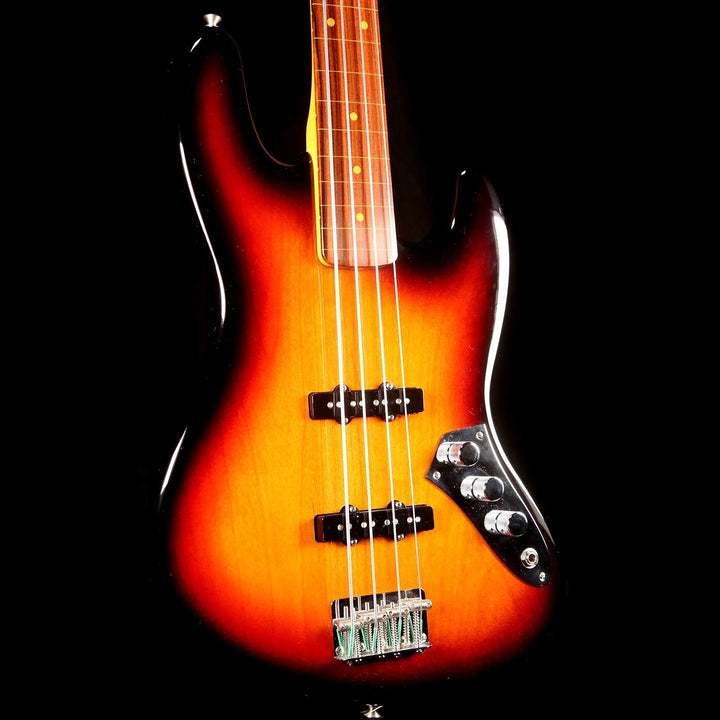 Fender Artist Series Jaco Pastorious Fretless Jazz Bass 3-Tone Sunburst