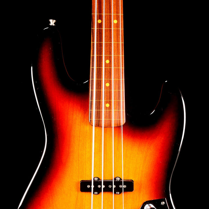 Fender Artist Series Jaco Pastorious Fretless Jazz Bass 3-Tone Sunburst