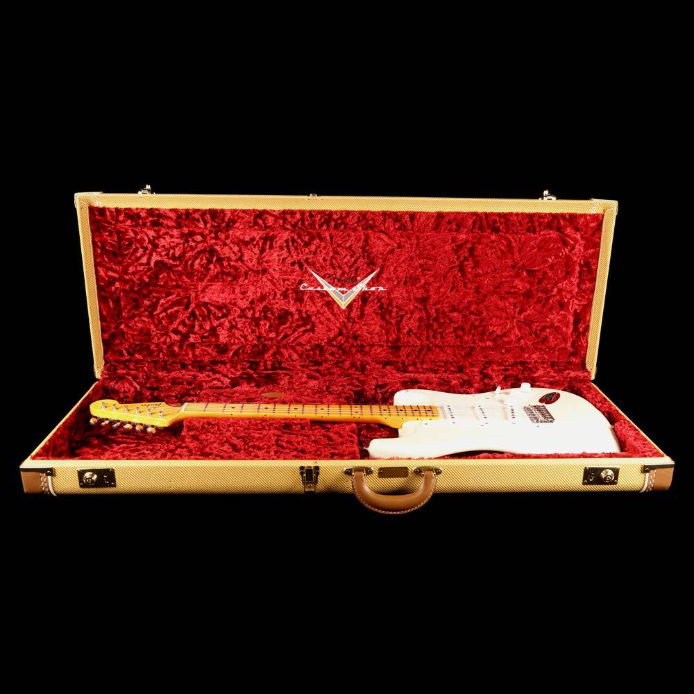 Fender Custom Shop Jimmie Vaughan Stratocaster Olympic White Lush Closet Classic — 7