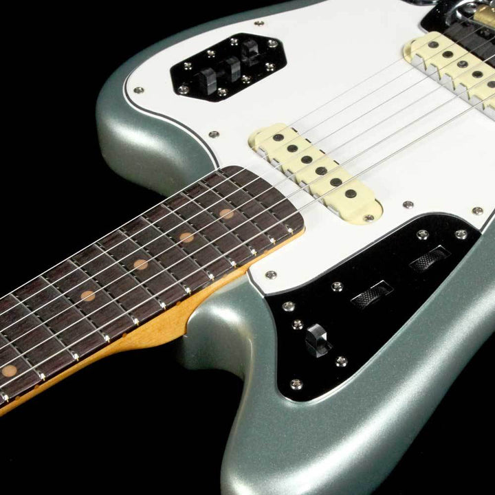 Fender Custom Shop 1964 Jaguar Reissue Aged Firemist Silver Lush Closet Classic