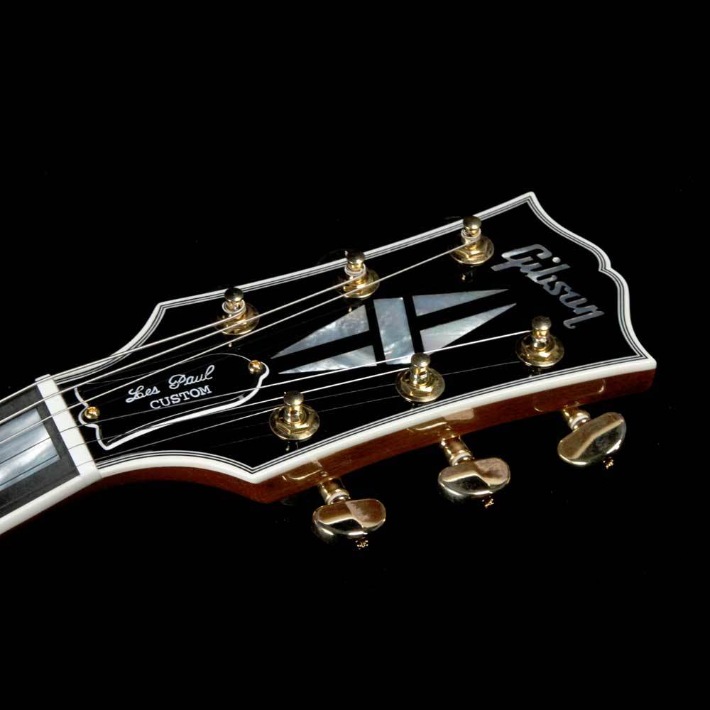 Gibson Custom Shop Les Paul Custom 3A Quilt Trans Amber — 4