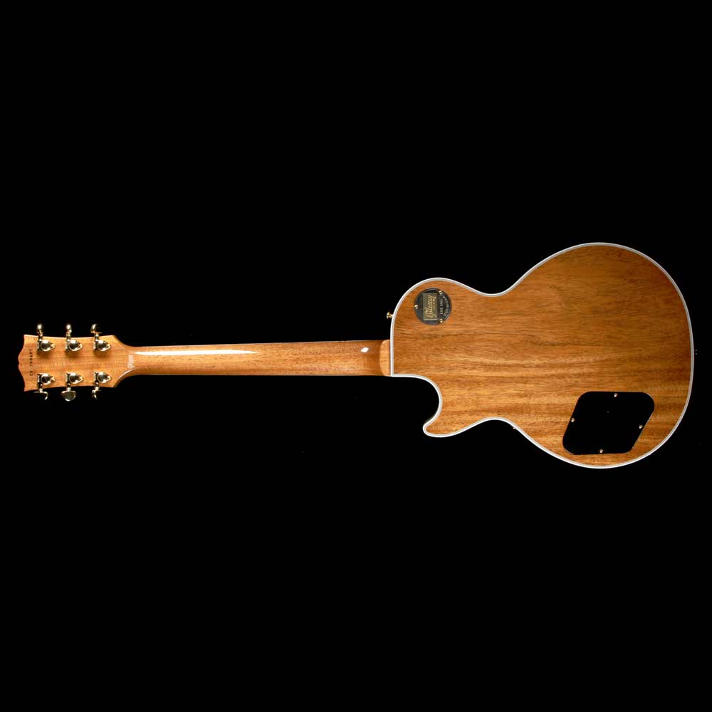 ギター Gibson Les Paul Custum 3A 商品紹介】Gibson Custom Shop Les Paul Custom 3A Quilt Top Trans