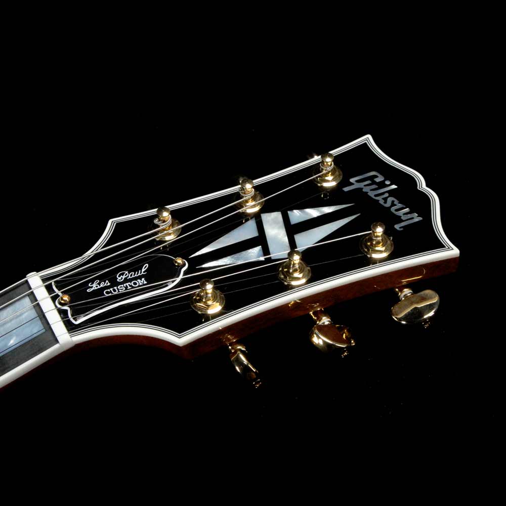 Gibson Custom Shop Les Paul Custom 3A Quilt Trans Amber — 4