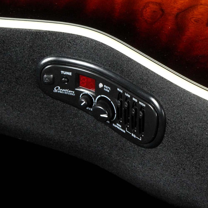 Ovation Collector's Series Elite Plus C2058AXP 12-String Acoustic Sapele Tobacco Burst