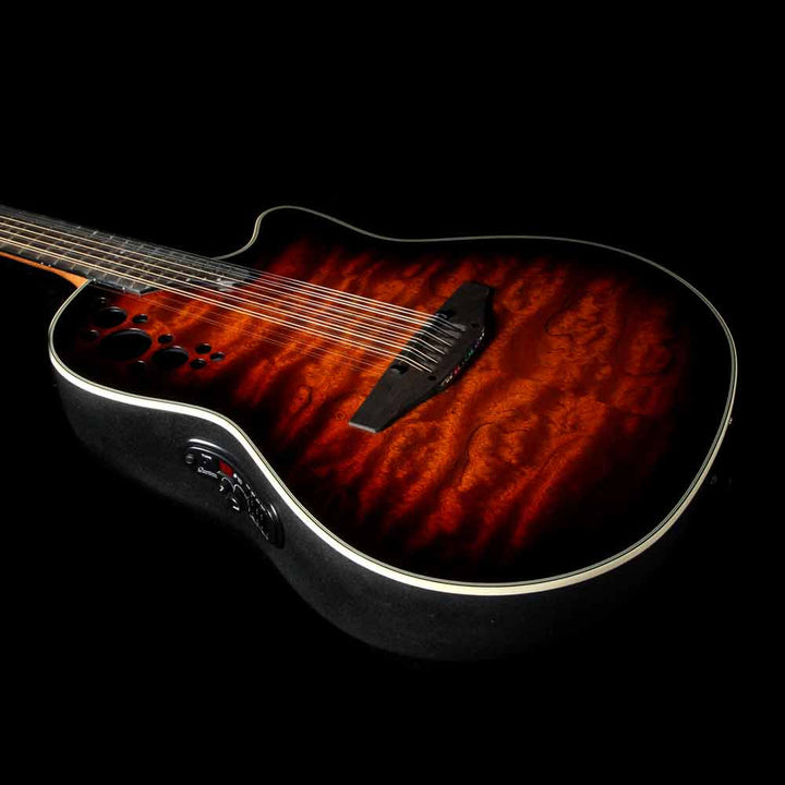 Ovation Collector's Series Elite Plus C2058AXP 12-String Acoustic Sapele Tobacco Burst