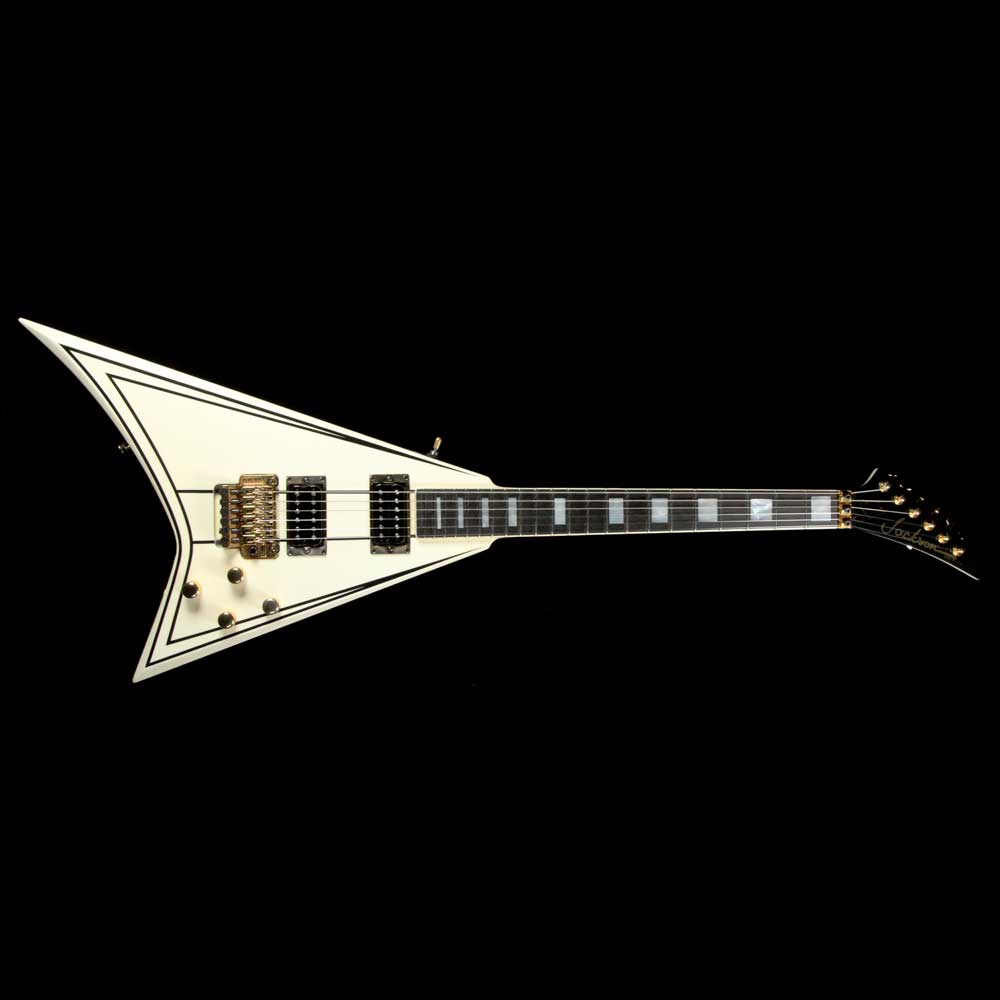 ギター Jackson randy V Jackson Randy Rhoads Limited Edition White with Pinstripes 1992