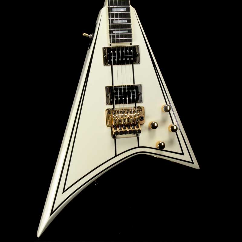 ギター Jackson randy V Jackson Randy Rhoads Limited Edition White with Pinstripes 1992