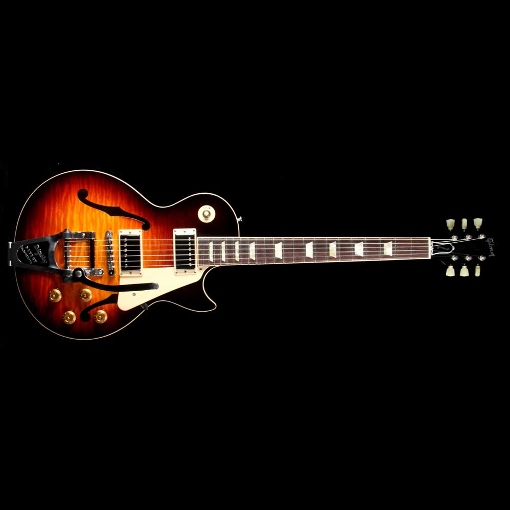 Gibson ES-Les Paul Faded Bourbon Burst 2015 — 2