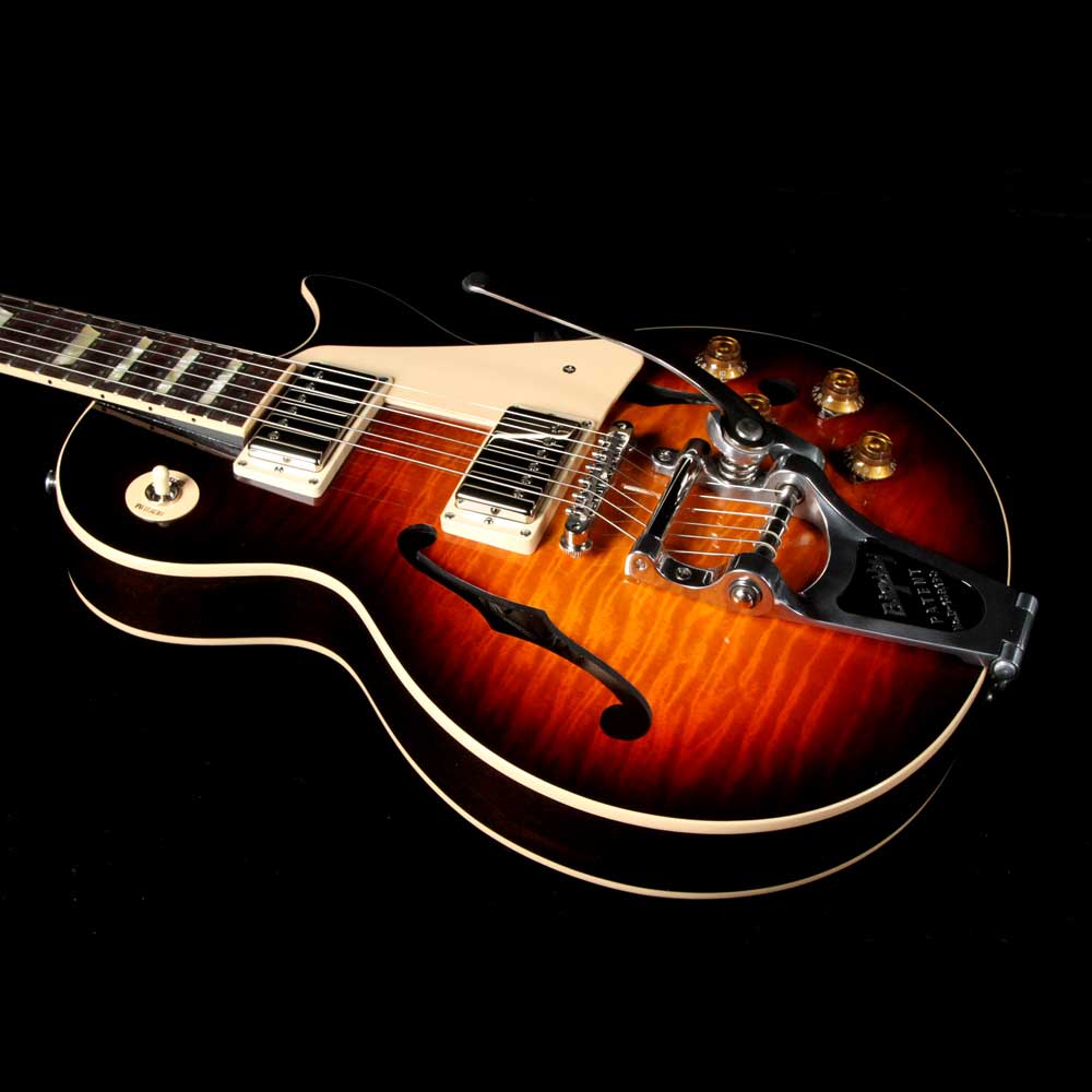 Gibson ES-Les Paul Faded Bourbon Burst 2015 — 5