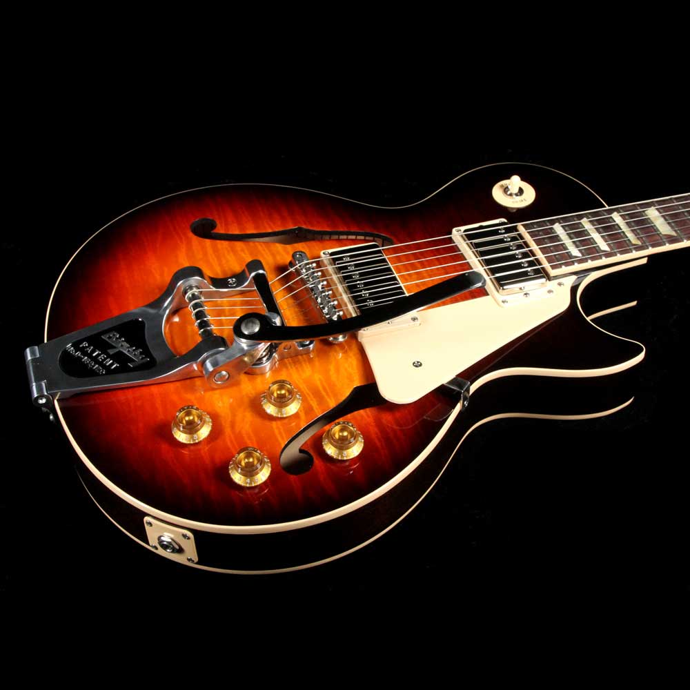Gibson ES-Les Paul Faded Bourbon Burst 2015 — 6