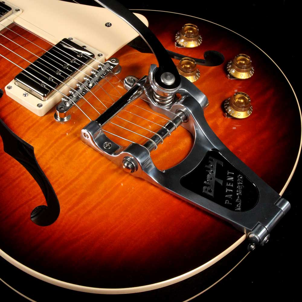 Gibson ES-Les Paul Faded Bourbon Burst 2015 — 8