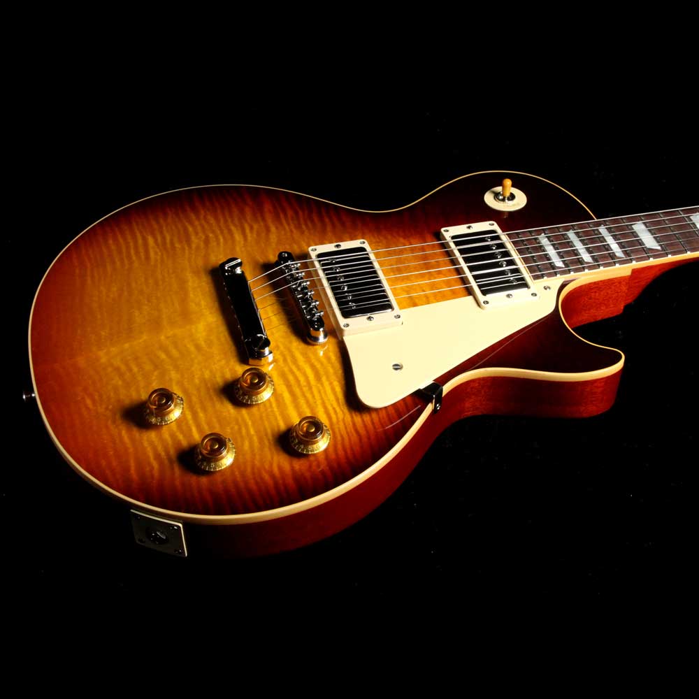 Gibson Custom Shop Standard Historic '59 Les Paul Reissue Dark Bourbon Fade Gloss — 7