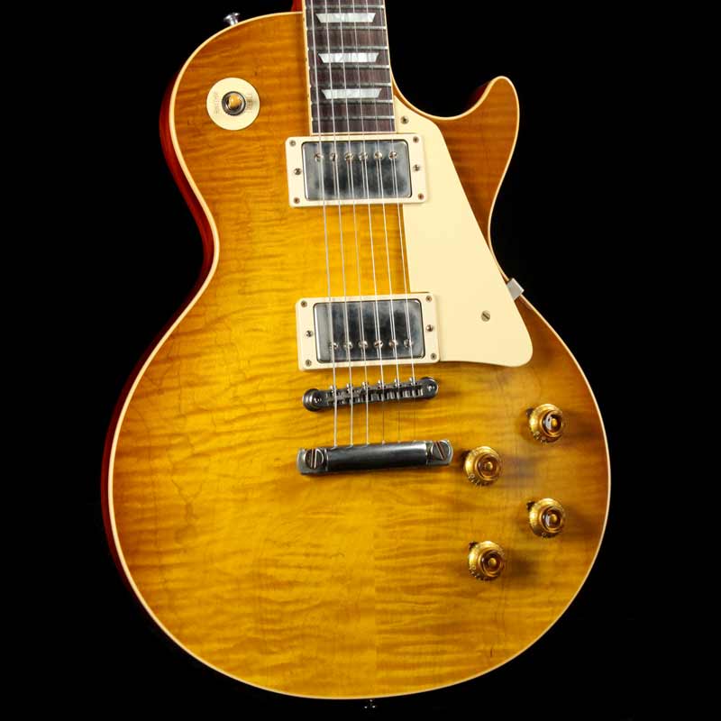 Gibson Custom Shop Standard Historic '59 Les Paul Reissue Honey Lemon Fade VOS 2018 — 1