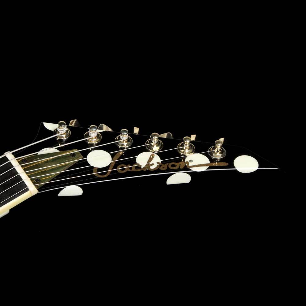 Jackson Custom Shop Rhoads 1.5 Music Zoo Exclusive White Polka Dots 2013 — 4